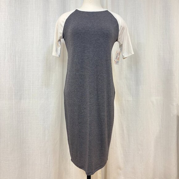 LuLaRoe Dresses & Skirts - LuLaRoe Julia - Bodycon Baseball Tee Dress - Super soft